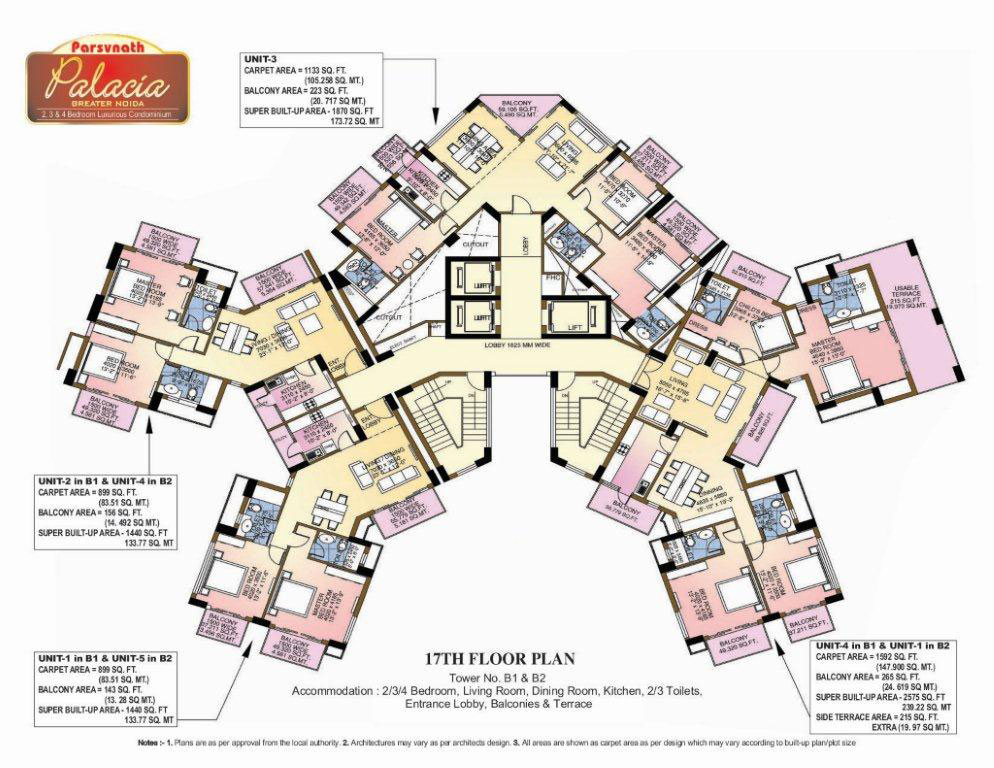 Parsvnath Palacia Greater Noida 2, 3 & 4 BHK Luxurious