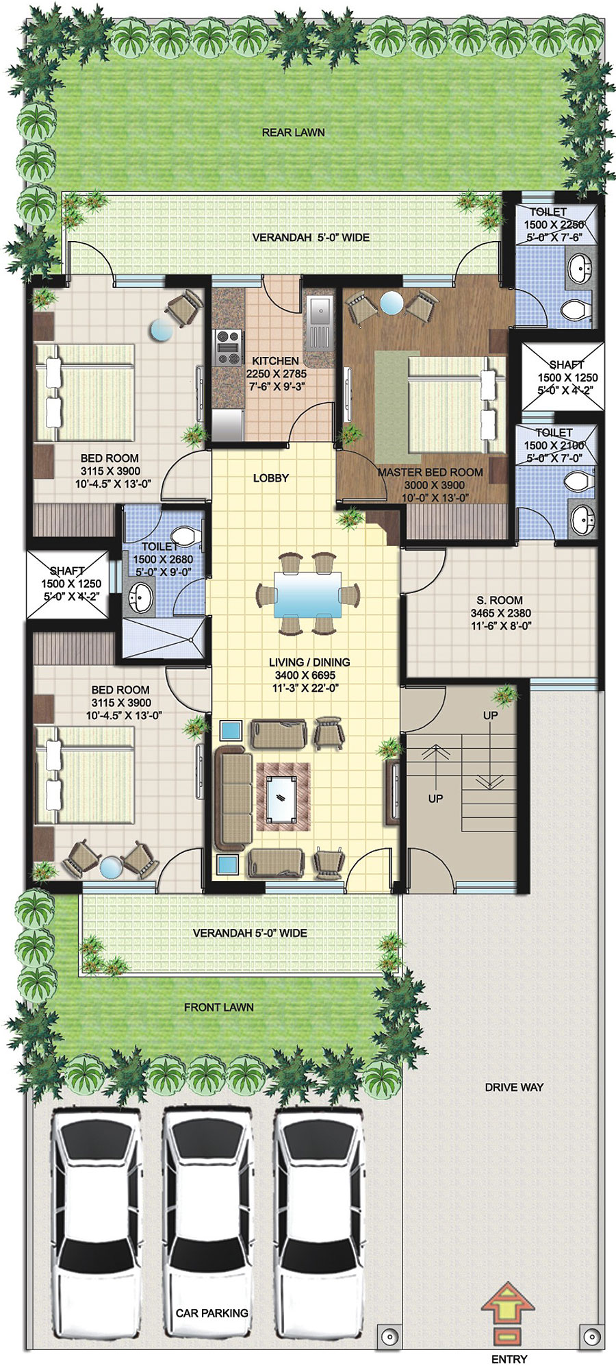 3BHk Flats in Panipat Floors in Panipat