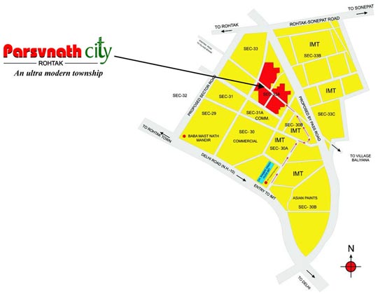 location map