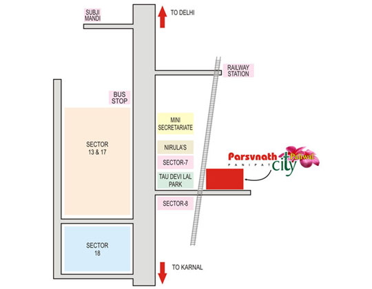 location map