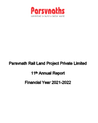 parsvnath annual report
